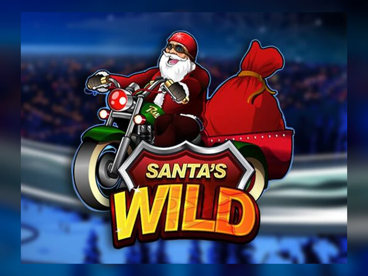 Santa's Wild Ride slot game artwork