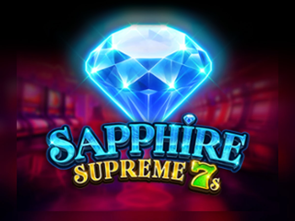 Sapphire Supreme 7s slot game artwork