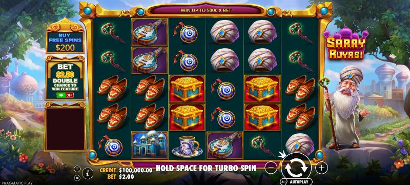 Saray Ruyasi slot game artwork