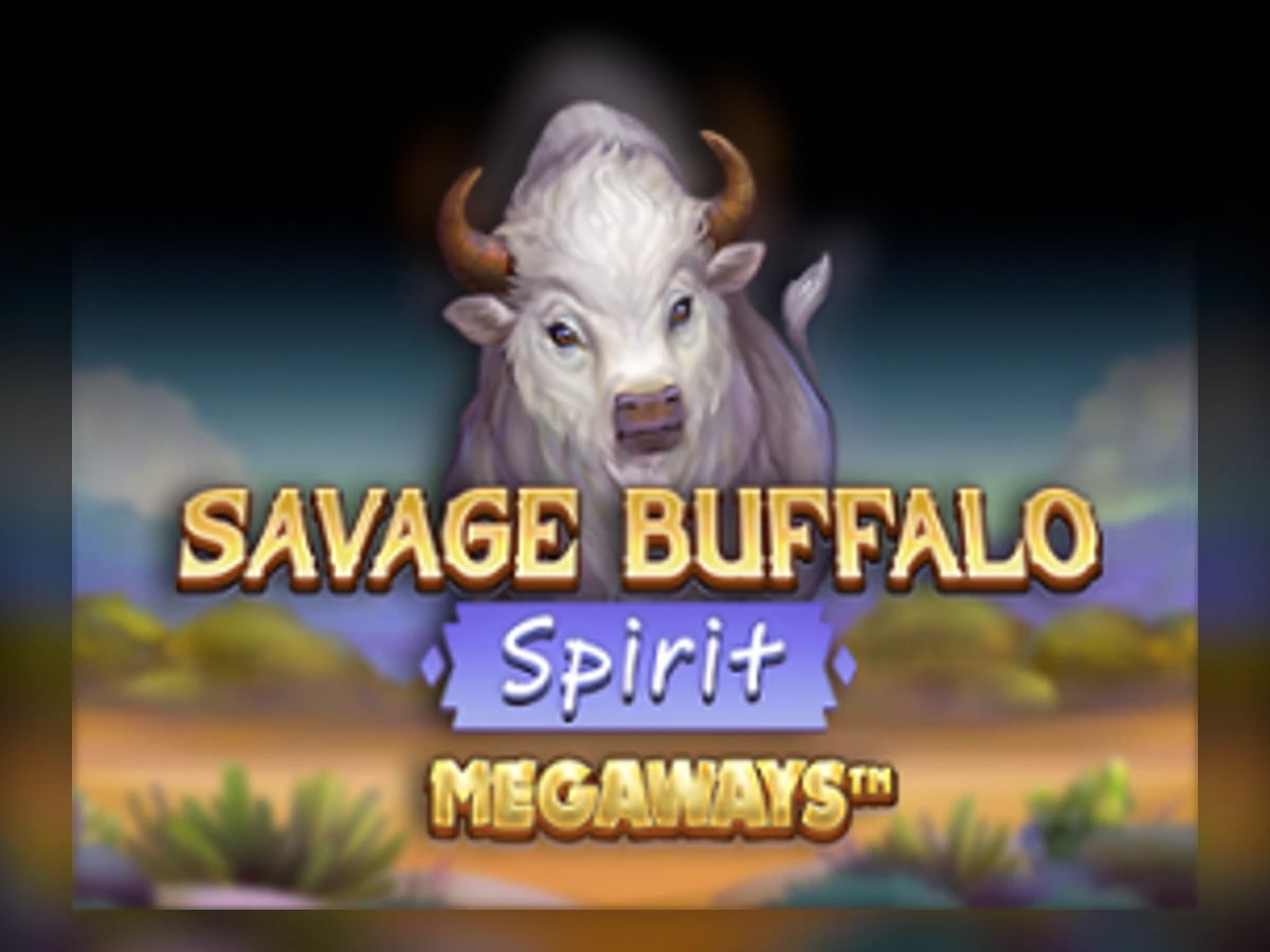 Savage Buffalo Spirit Megaways slot game artwork