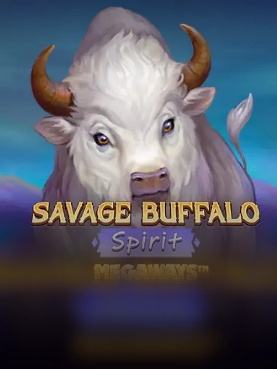 Savage Buffalo Spirit Megaways slot game artwork
