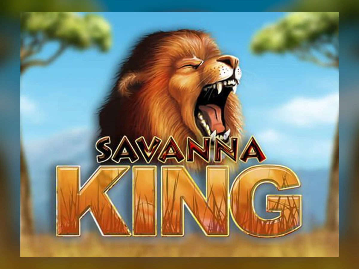 Savanna King slot game artwork