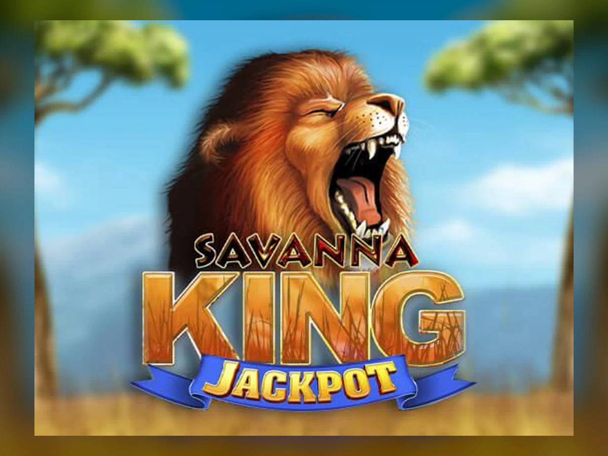 Savanna King - Jackpot slot game artwork