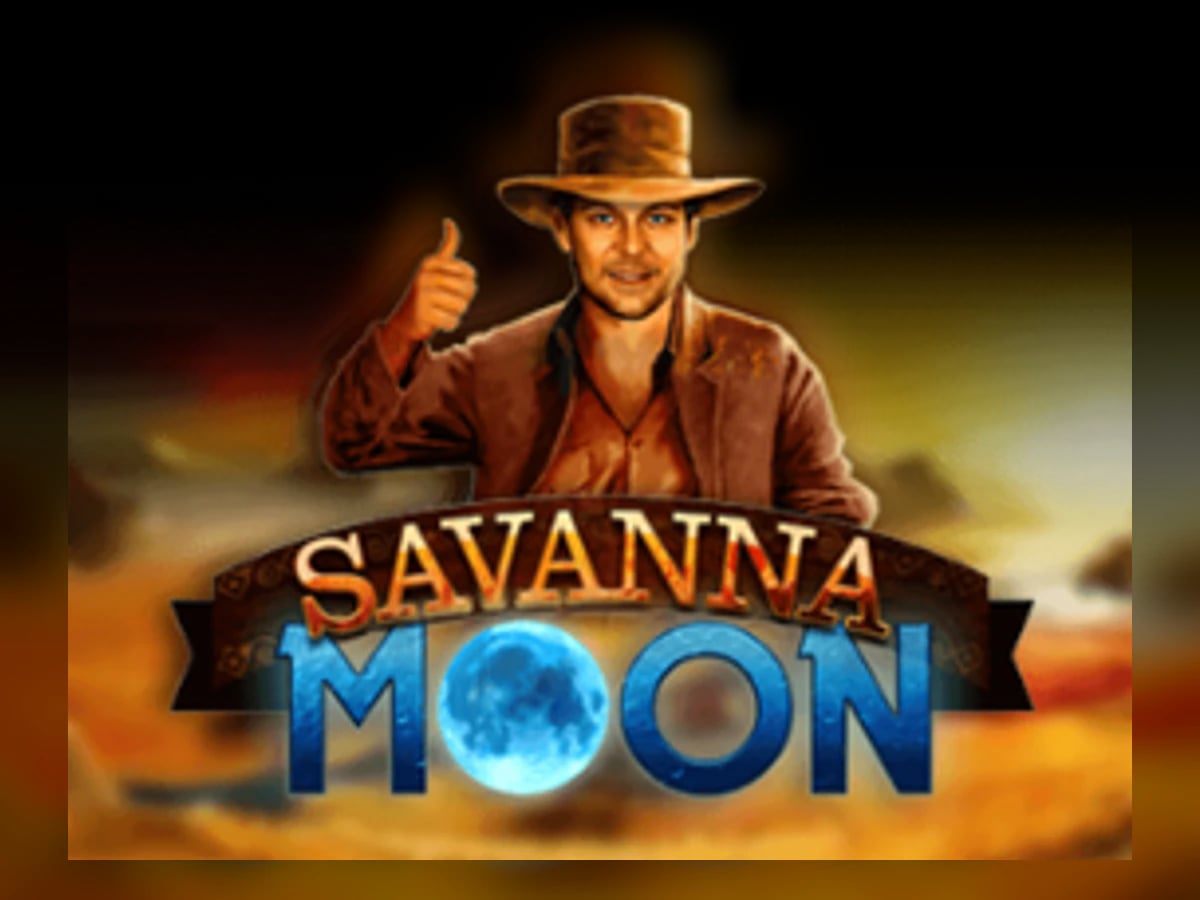 Savanna Moon slot game artwork