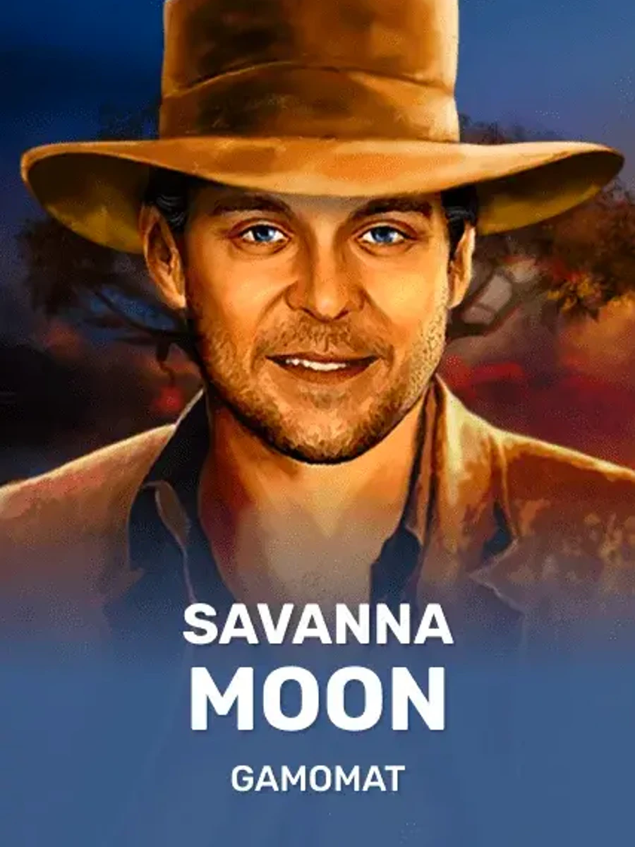 Savanna Moon slot game artwork