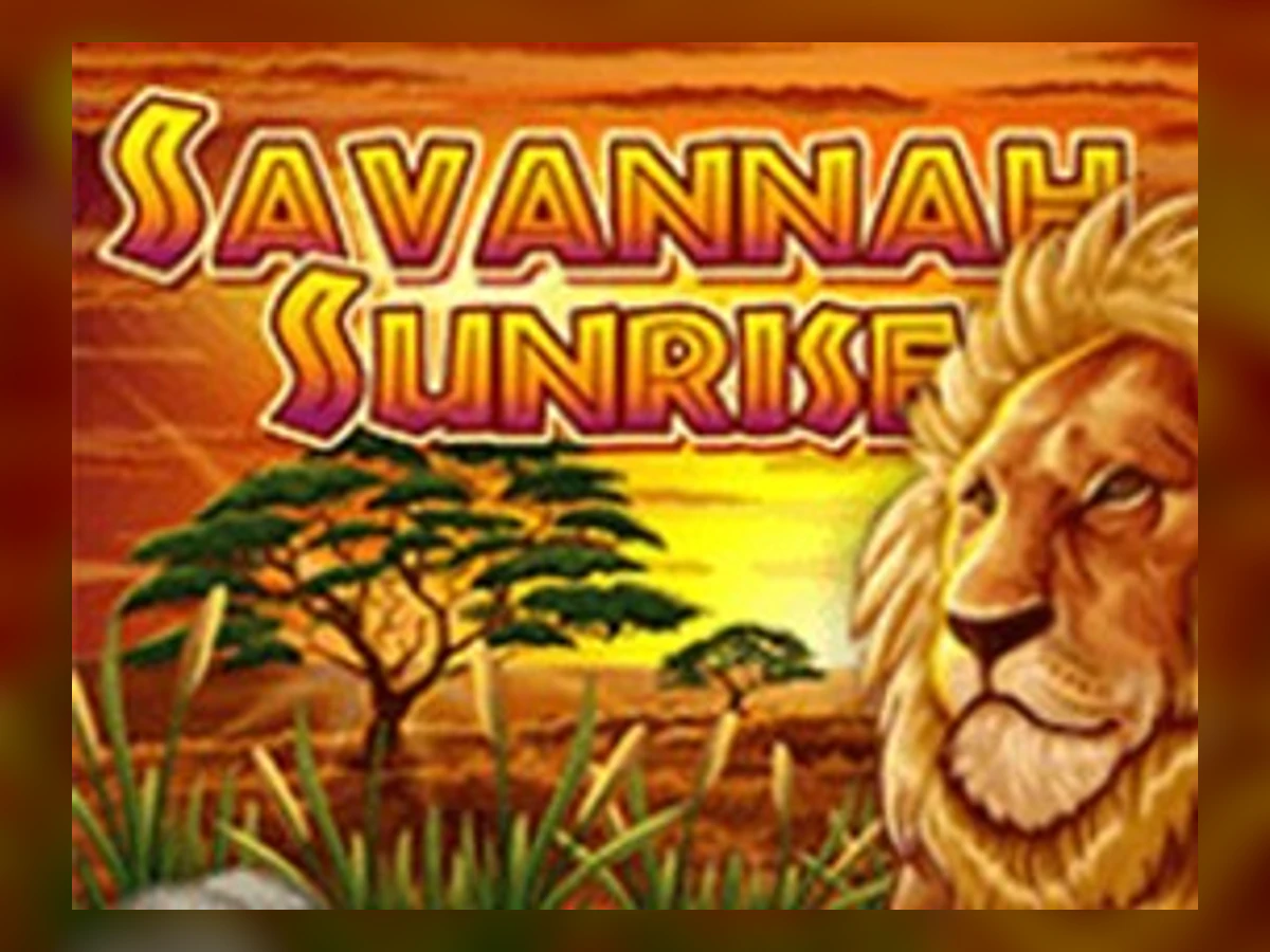 Savannah Sunrise slot game artwork
