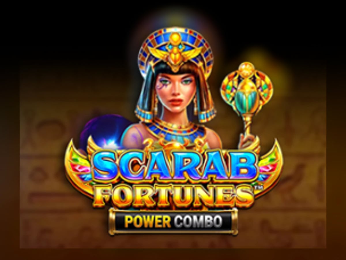 Scarab Fortunes Power Combo slot game artwork