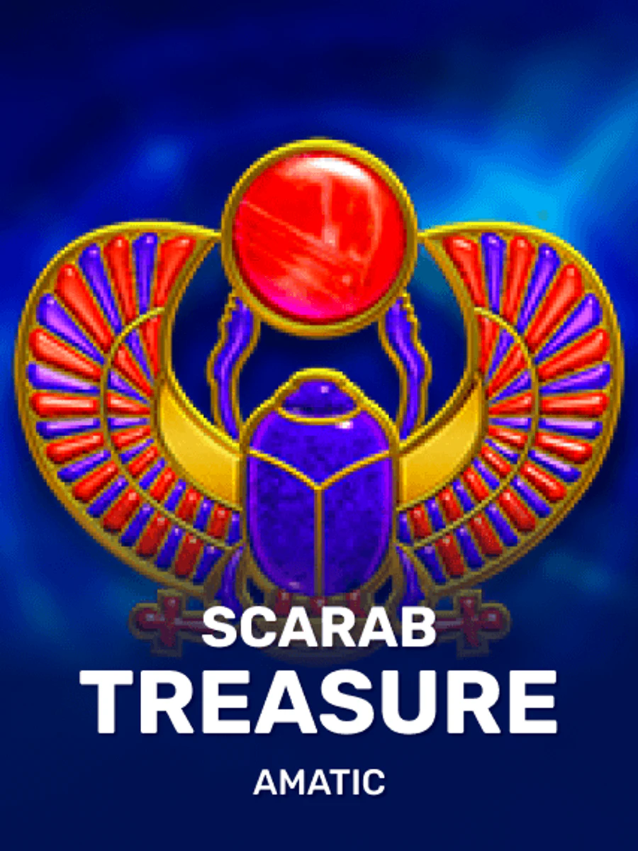 Scarab Treasure slot game artwork