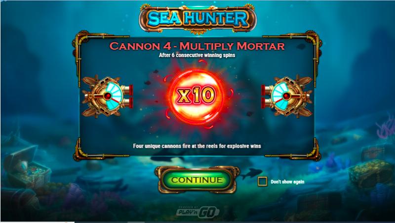 Sea Hunter slot game artwork