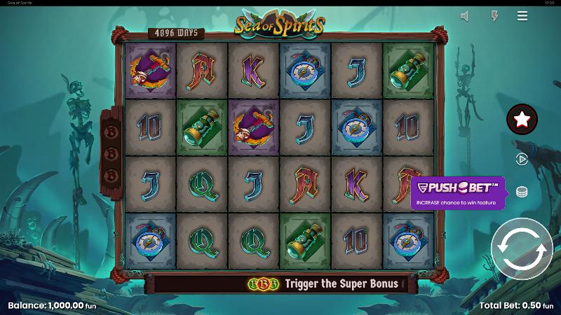 Sea Of Spirits slot game artwork