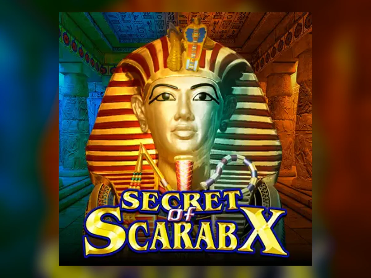 Secret Of ScarabX slot game artwork