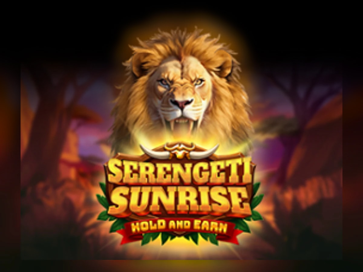 Serengeti Sunrise slot game artwork