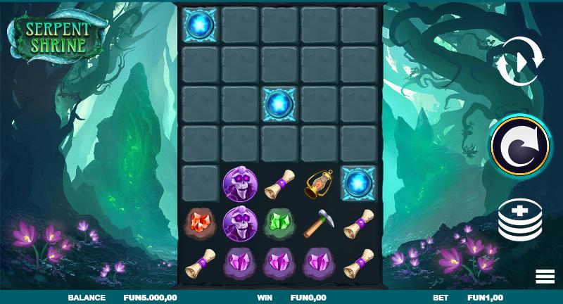 Serpent Shrine slot game artwork