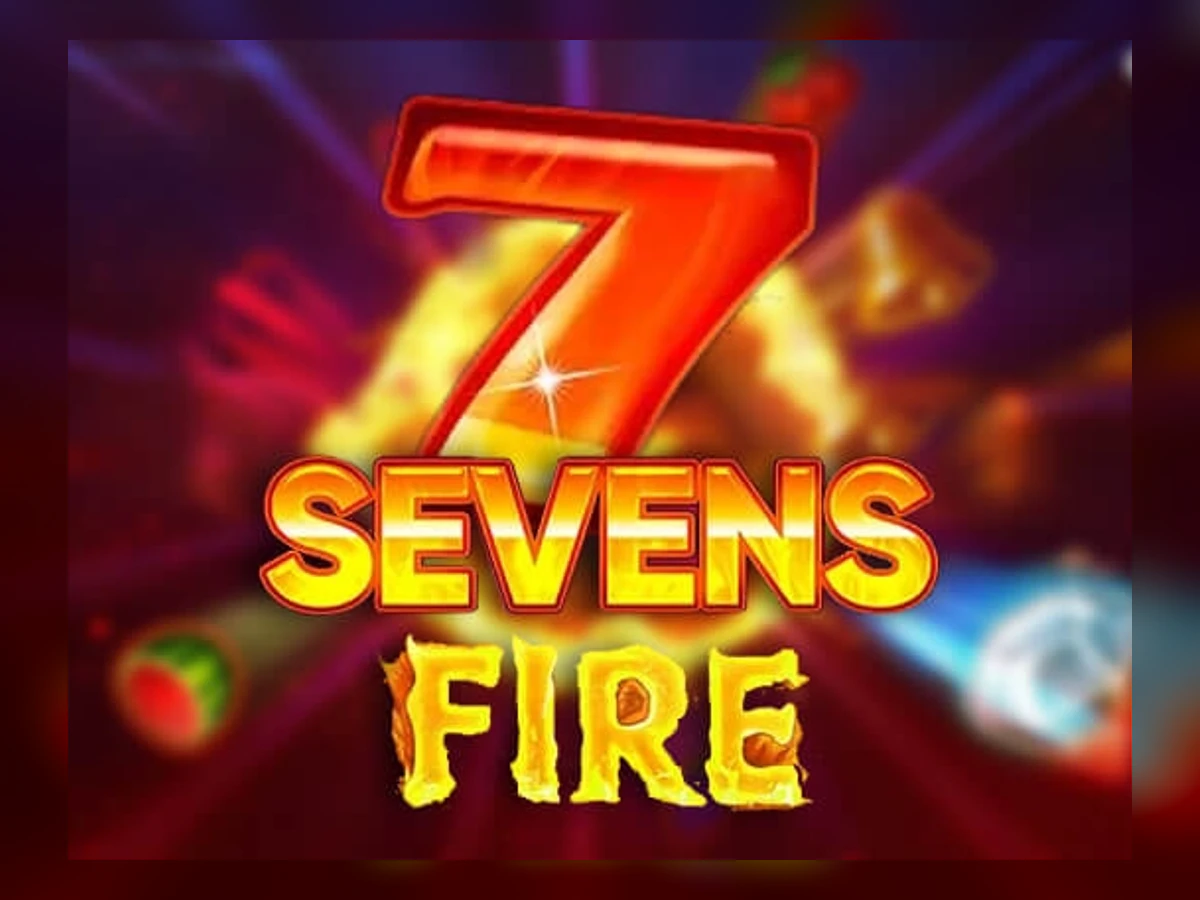 Sevens Fire slot game artwork