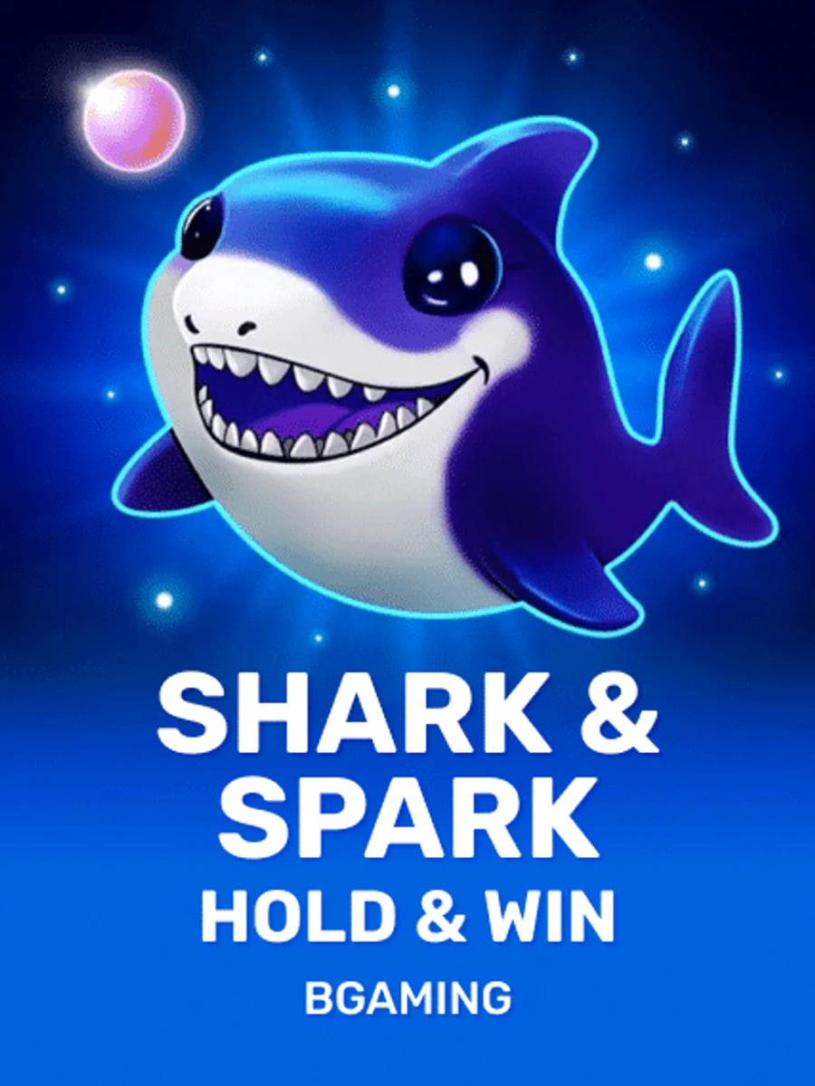Shark & Spark Hold & Win slot game artwork