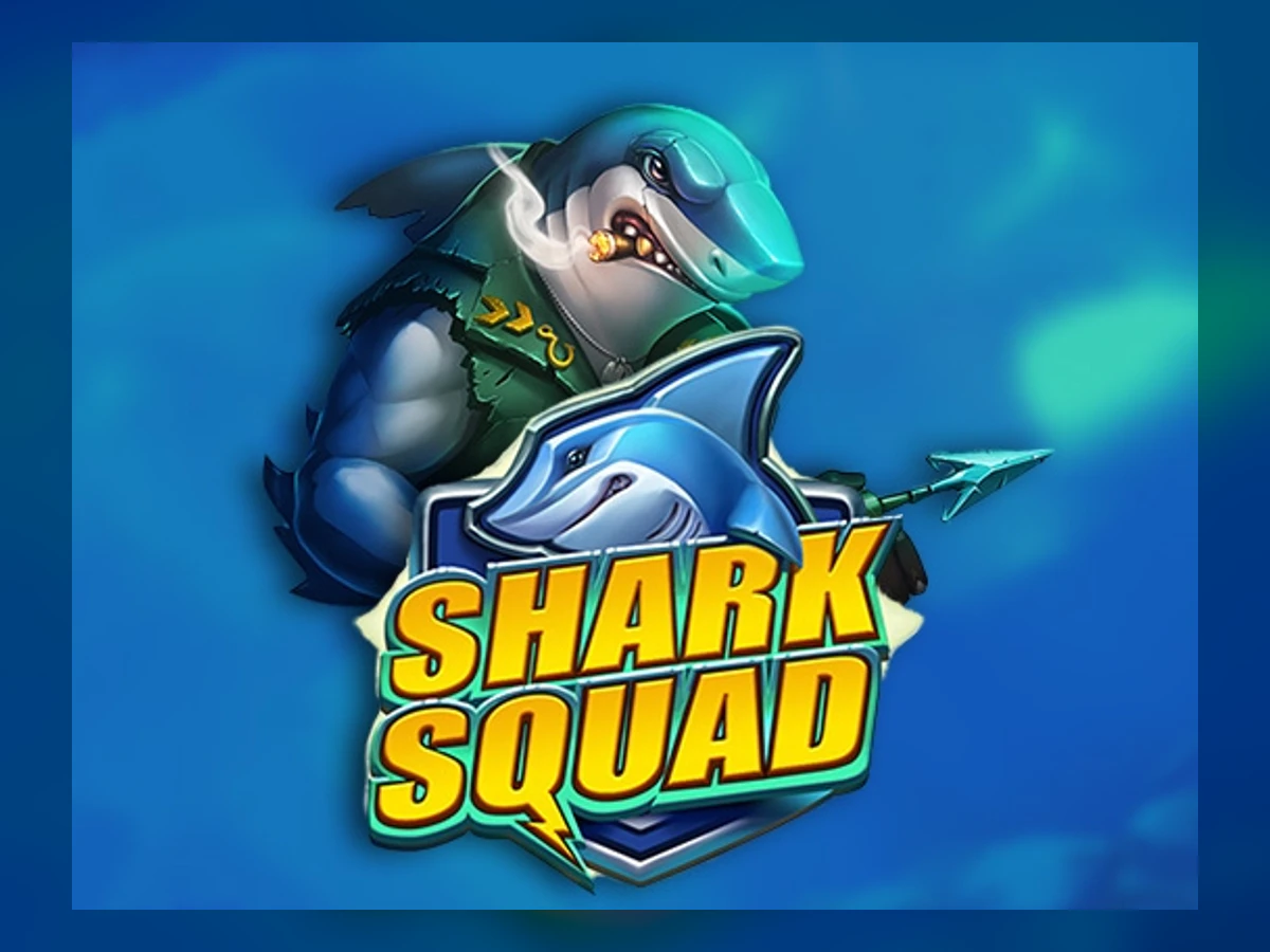 Shark Squad slot game artwork
