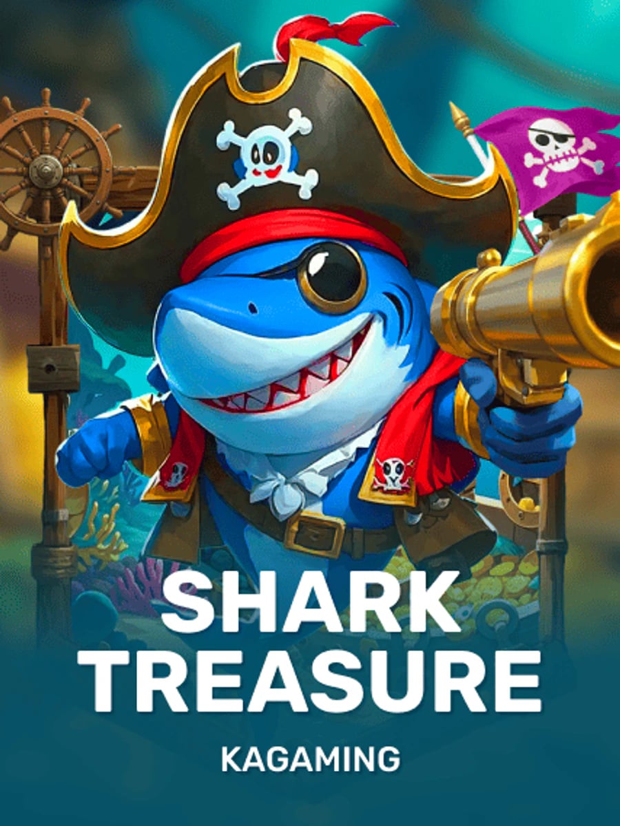Shark Treasure slot game artwork