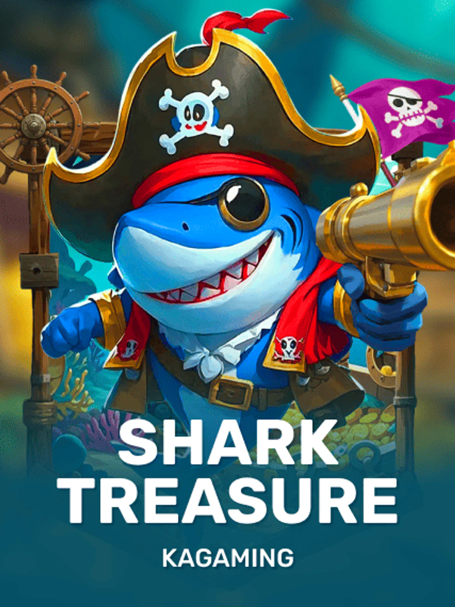 Shark Treasure slot game artwork