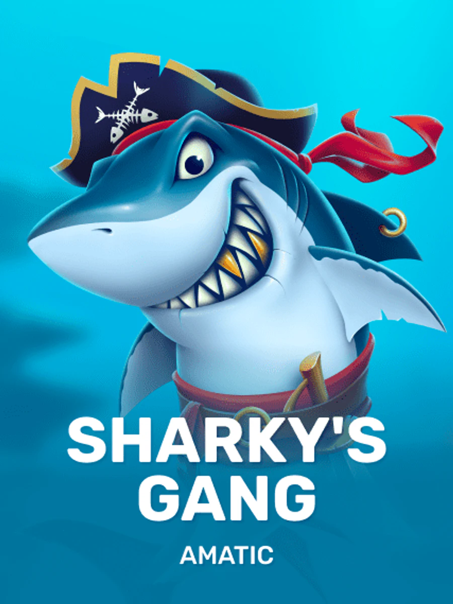 Sharky's Gang slot game artwork