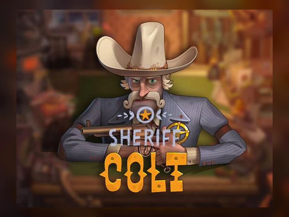 Sheriff Colt slot game artwork