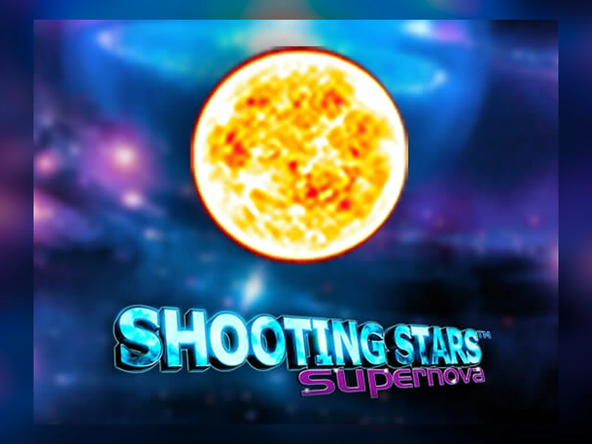 Shooting Stars Supernova slot game artwork