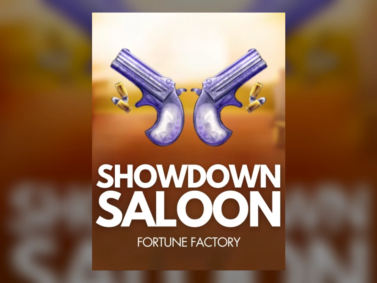 Showdown Saloon slot game artwork