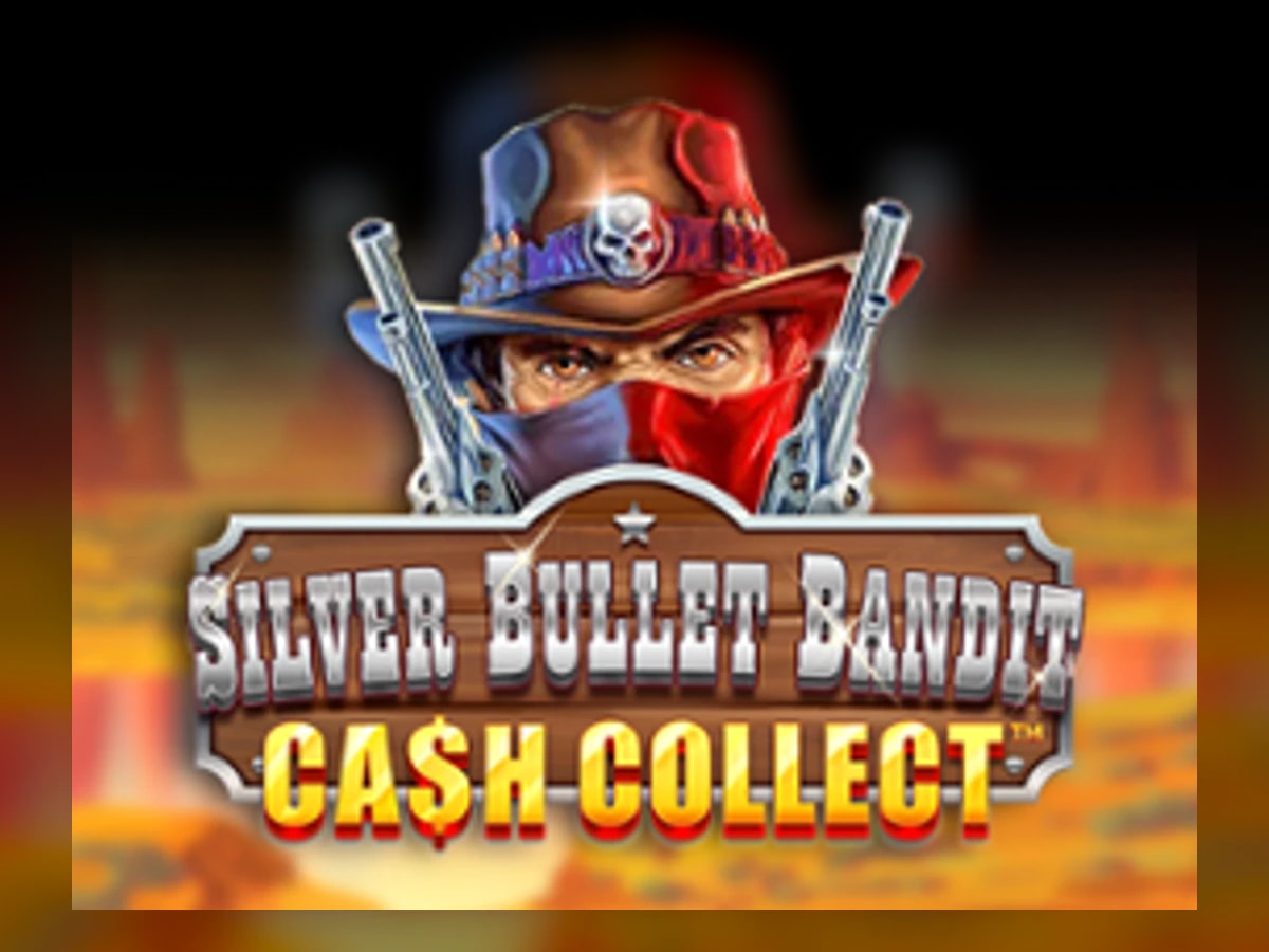 Silver Bullet Bandit Cash Collect slot game artwork