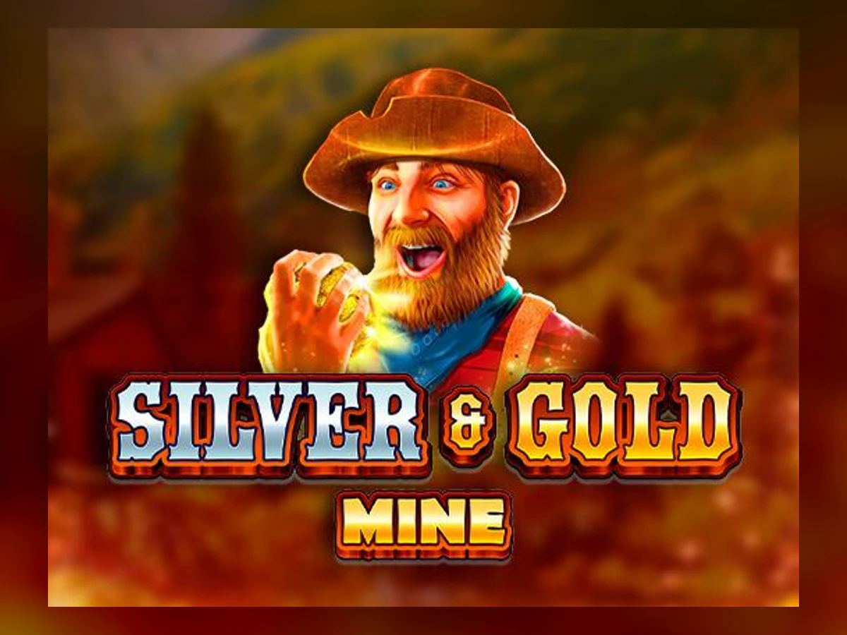 Silver & Gold Mine slot game artwork