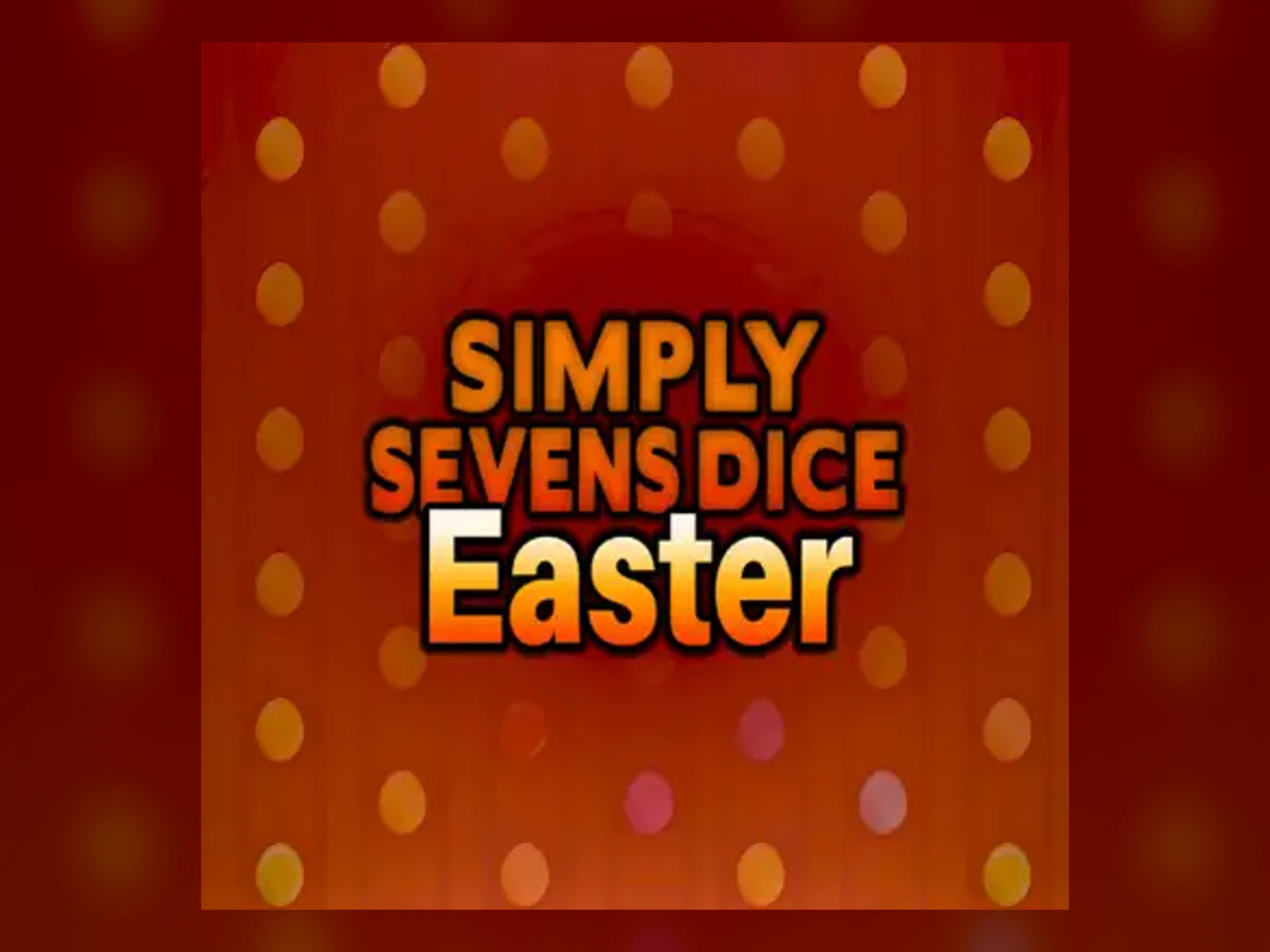 Simply Sevens Dice Easter slot game artwork