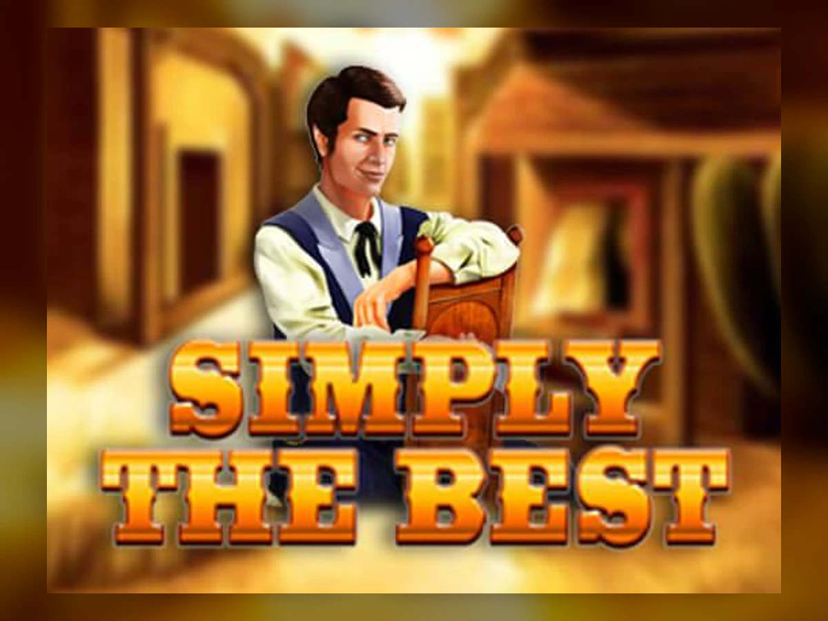Simply the Best slot game artwork