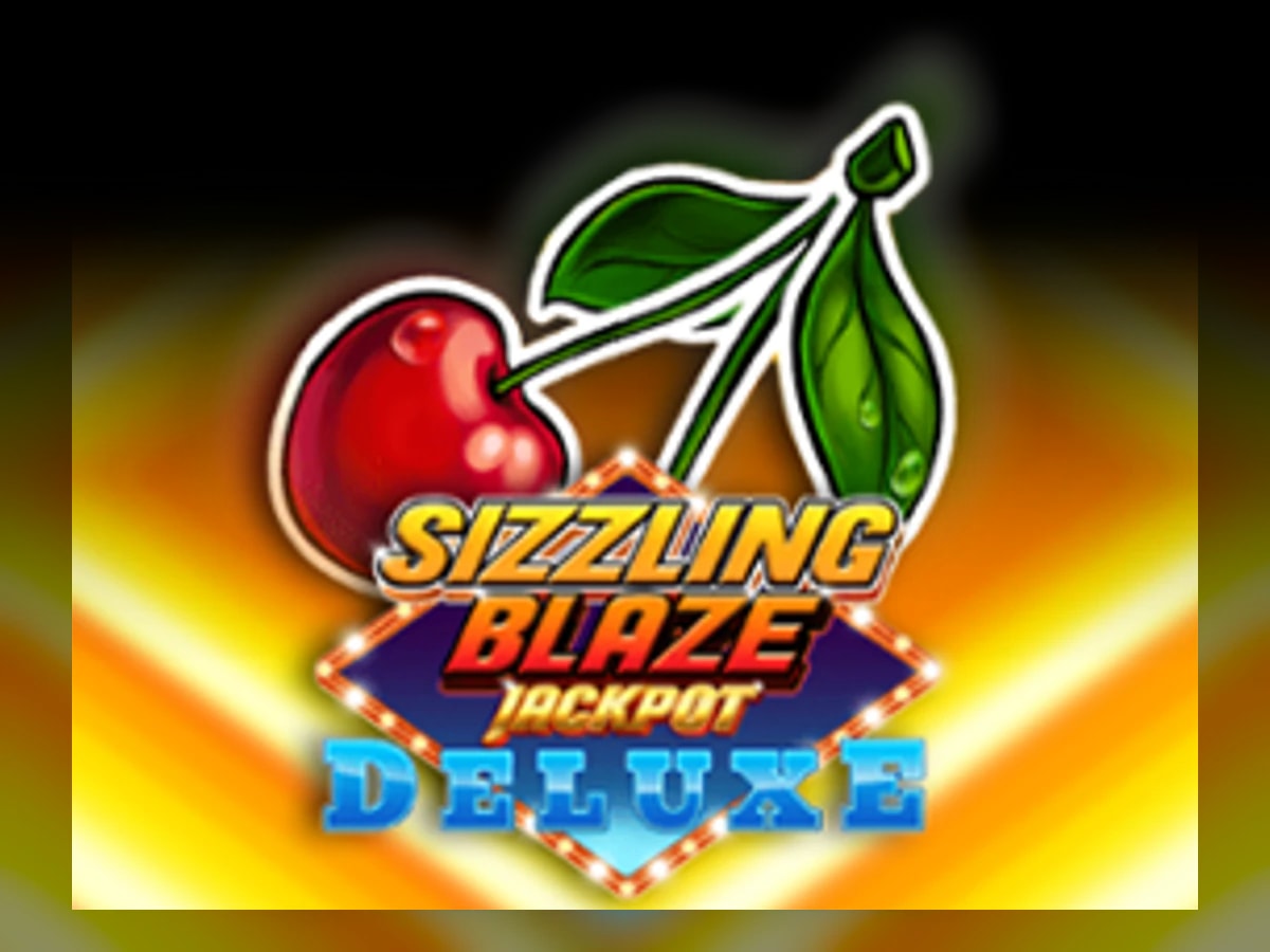 Sizzling Blaze Jackpot Deluxe slot game artwork