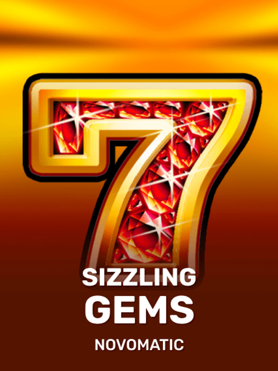 Sizzling Gems slot game artwork
