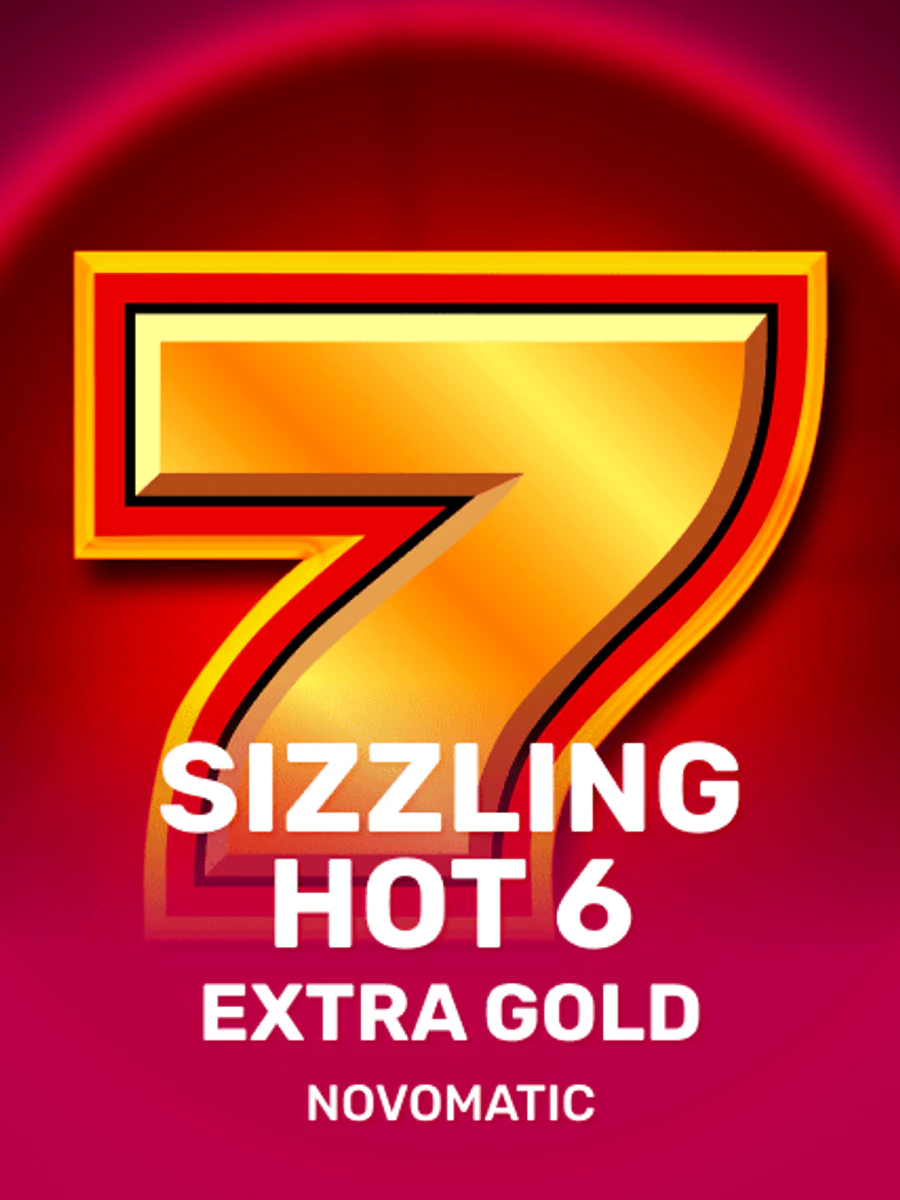 Sizzling Hot 6 extra gold slot game artwork