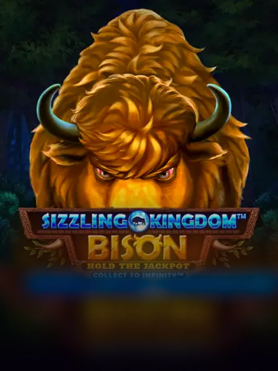 Sizzling Kingdom: Bison slot game artwork