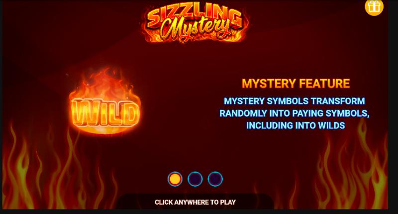Sizzling Mystery slot game artwork