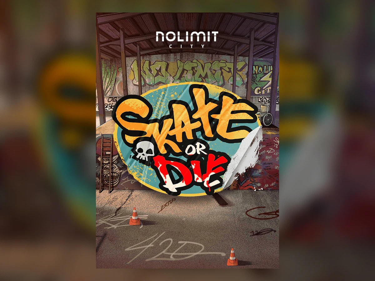 Skate Or Die slot game artwork