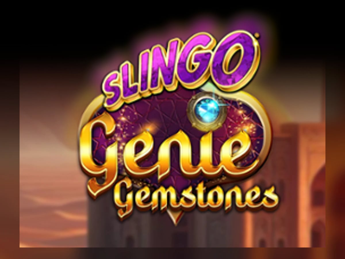 Slingo Genie Gemstones slot game artwork