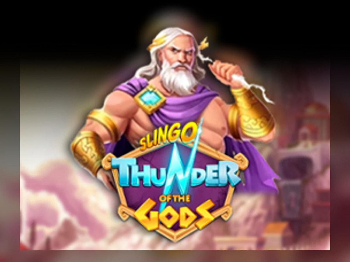 Slingo Thunder of the Gods slot game artwork