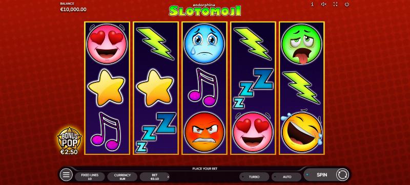 Slotomoji slot game artwork