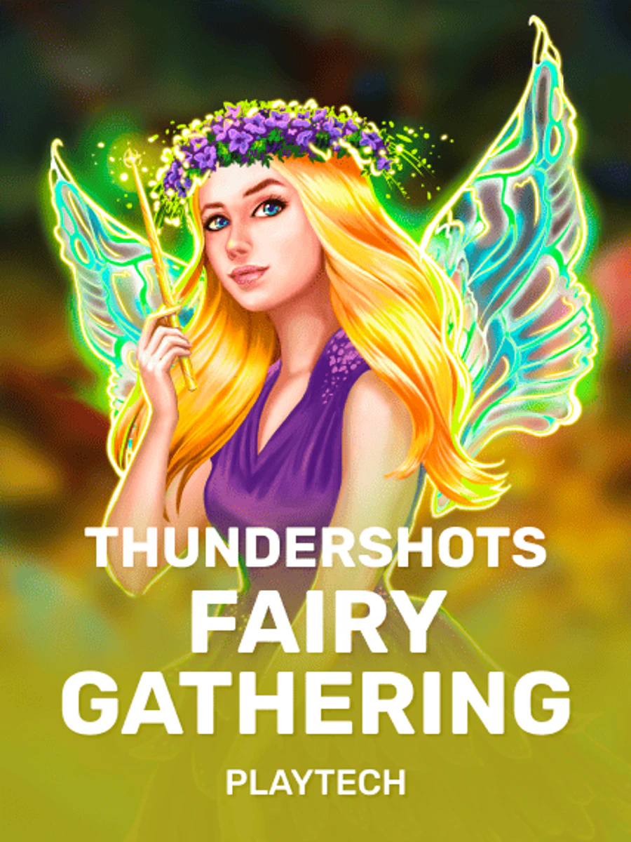Thundershots Fairy Gathering slot game artwork