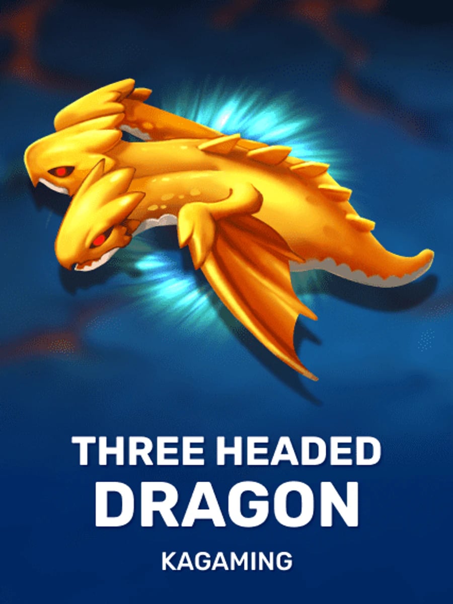 Three Headed Dragon slot game artwork