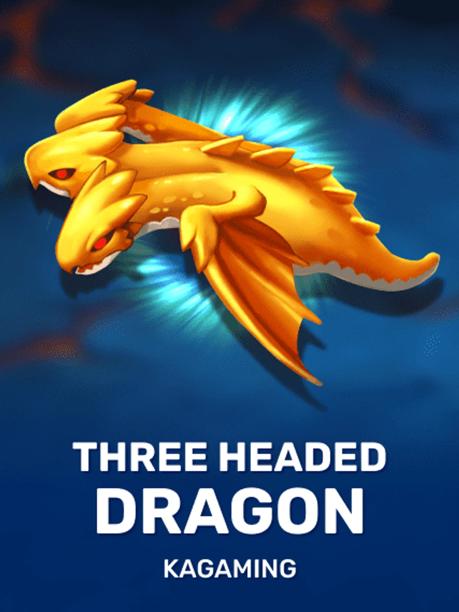 Three Headed Dragon slot game artwork