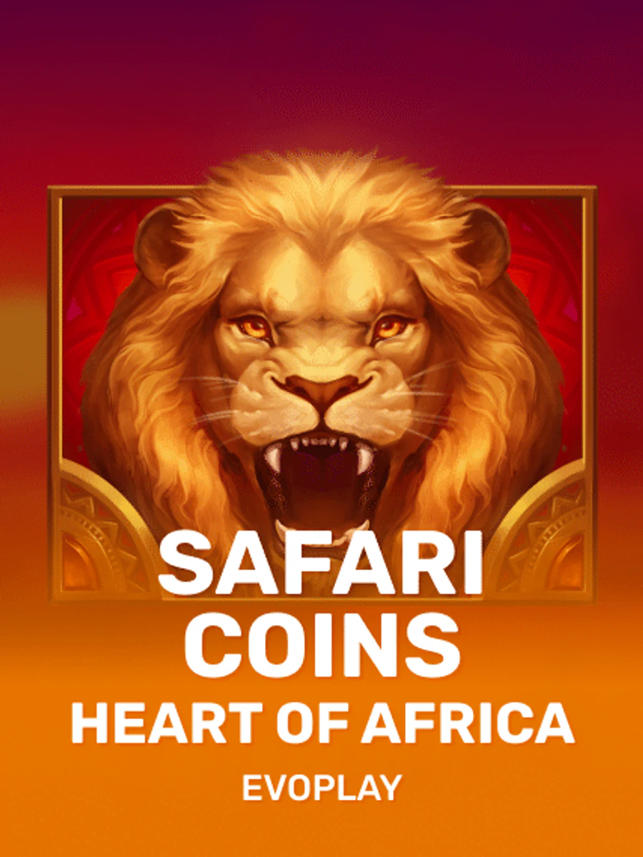 Safari Coins: Heart of Africa slot game artwork