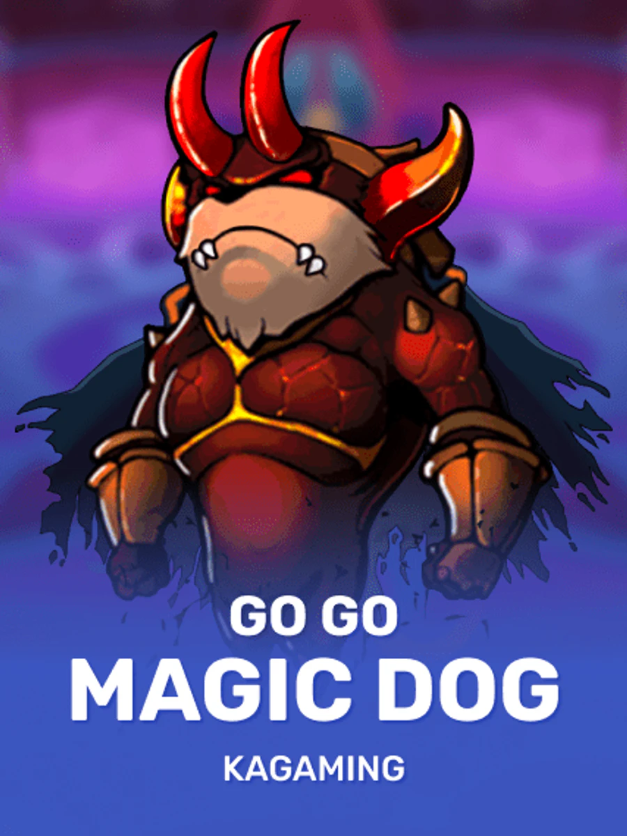 GO GO Magic Dog slot game artwork