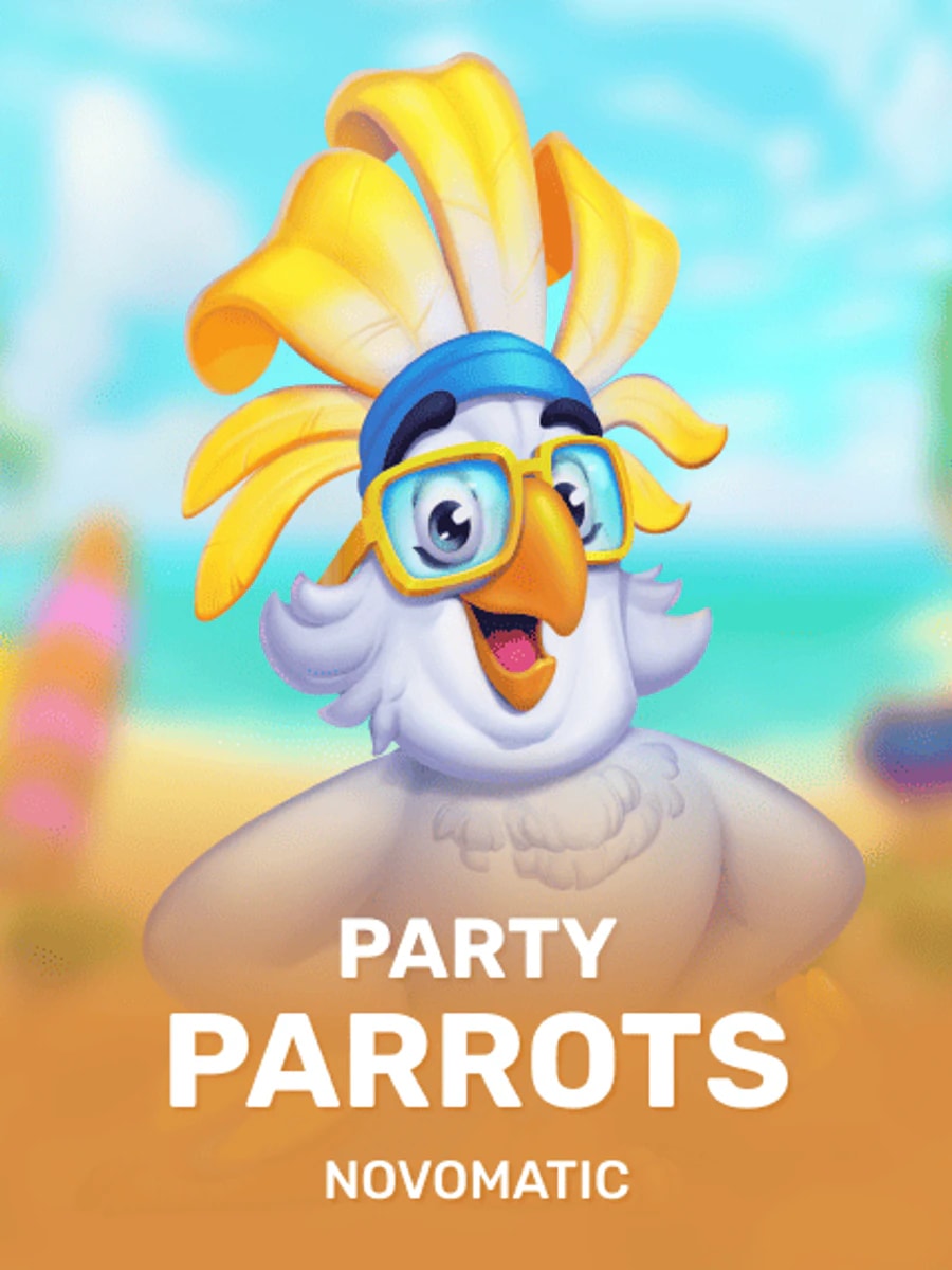 Party Parrots slot game artwork