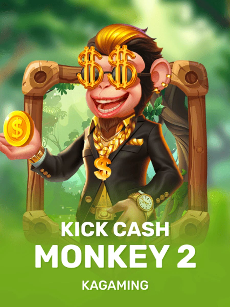Kick Cash Monkey 2 slot game artwork