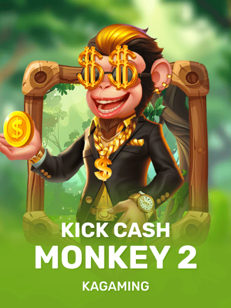 Kick Cash Monkey 2 slot game artwork