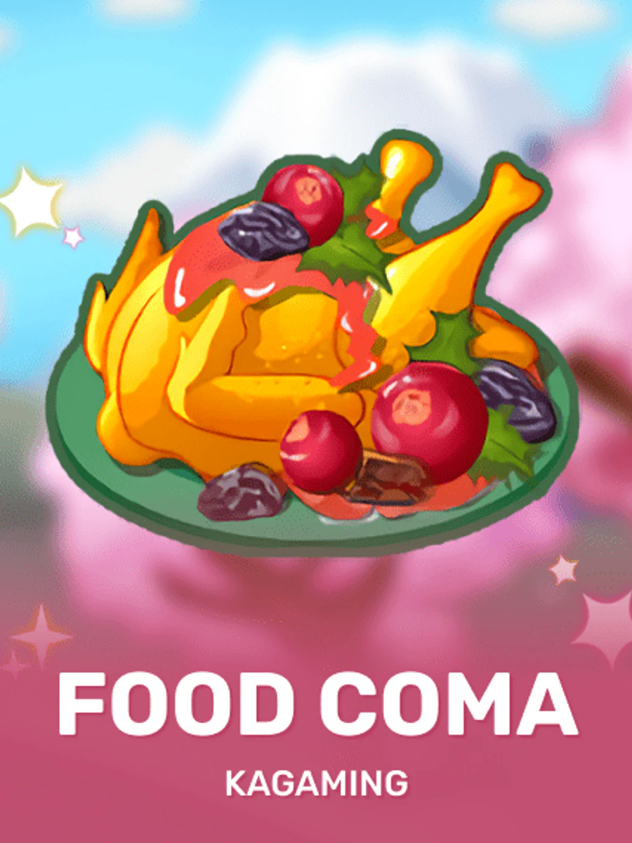 Food Coma slot game artwork