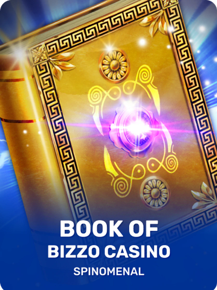 Book of Bizzo Casino slot game artwork