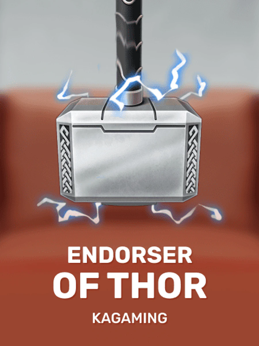 Endorser of Thor slot game artwork